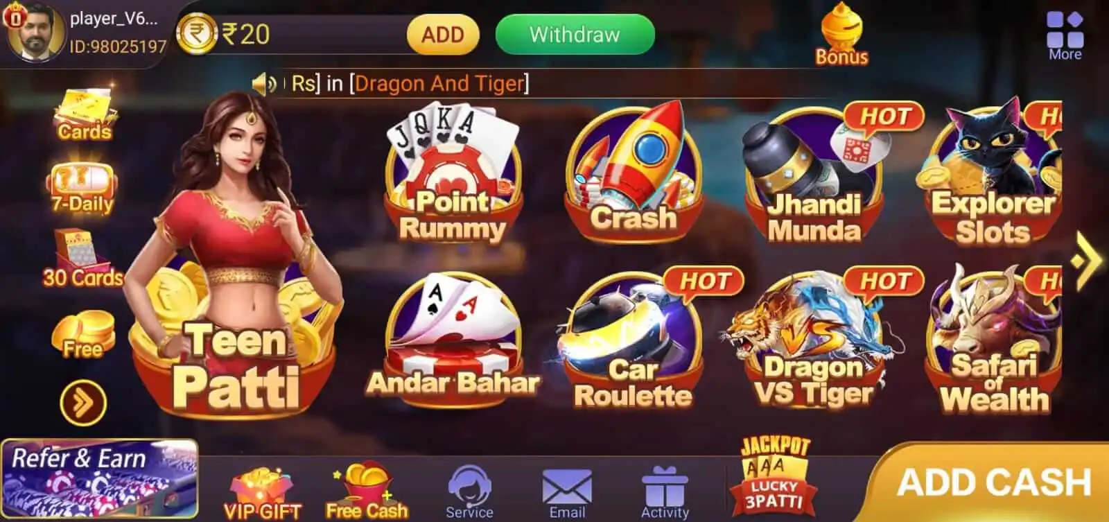 Teen Patti Master Purana